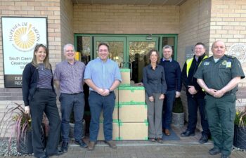 Every step counts: Creamery walk raises over £8,000 for community defibs